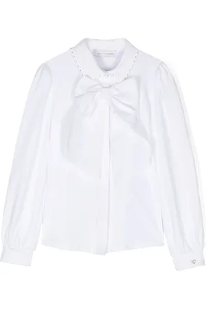 MONNALISA Camicia con fiocco