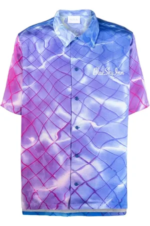 BLUE SKY INN Polo con stampa grafica