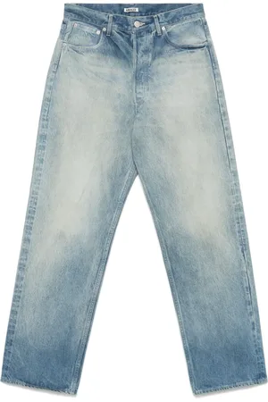 Auralee Jeans con cimosa