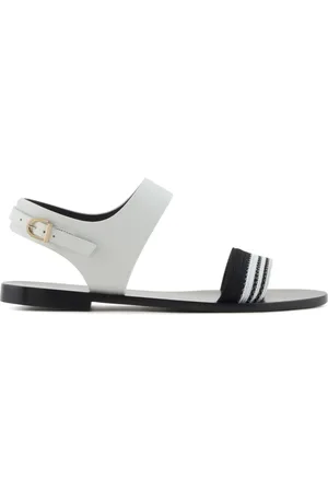 Giorgio Armani Sandali con dettaglio a righe