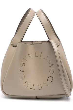 Stella McCartney Borsa tote con logo traforato