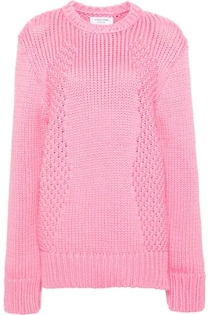Marine Serre Maglione girocollo chunky