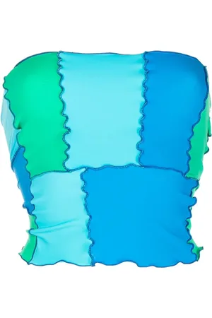 Sherris Top a fascia con design color-block