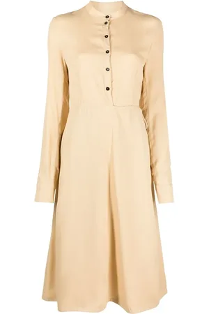 Jil Sander Abito midi senza colletto