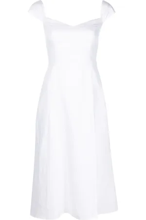 Reformation Abito midi Bridgton in lino