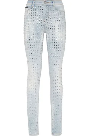 Philipp Plein Leggings a vita alta