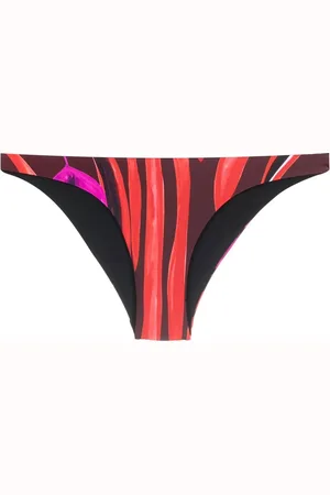 Louisa Ballou Slip bikini con stampa