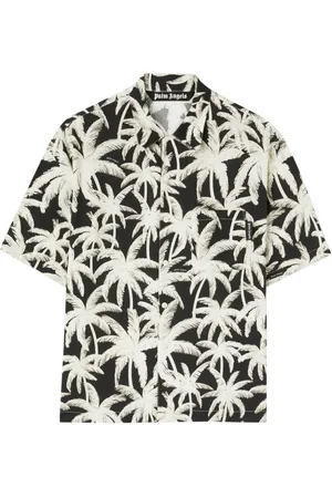 Palm Angels Camicia Palms con maniche corte