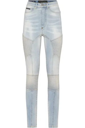 Philipp Plein Jeans skinny con dettaglio a coste
