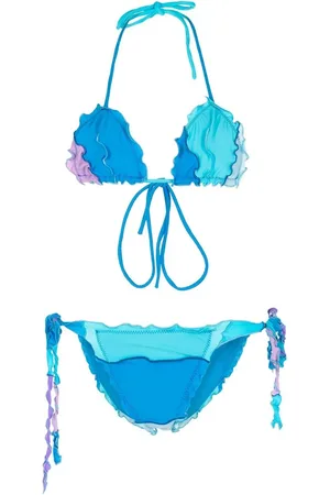 Sherris Set bikini a triangolo con ruches