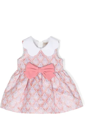 HUCKLEBONES LONDON Abito con effetto jacquard