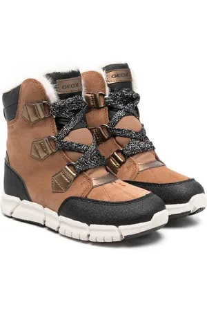 Geox Stivaletti stringati con logo