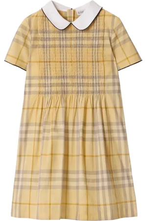 Burberry Abito in cotone a quadri