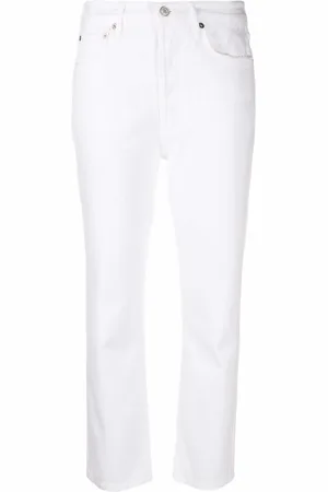AGOLDE Jeans crop a vita alta