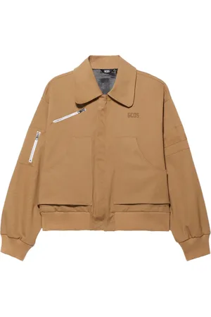 GCDS Giacca-camicia in tela