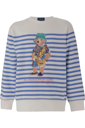Ralph Lauren Felpa con stampa Polo Bear