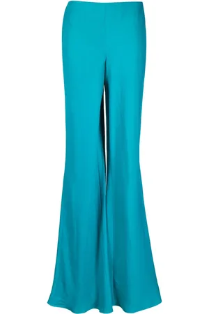 Alberta Ferretti Pantaloni svasati a vita alta