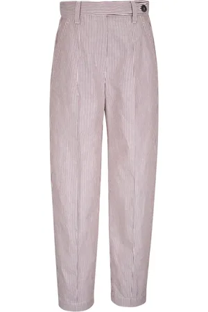 Brunello Cucinelli Pantaloni a righe