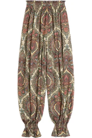 VALENTINO GARAVANI Pantaloni con stampa Voyage Imaginaire