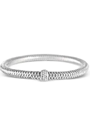 Roberto Coin Pre-Owned Bracciale Primavera in oro bianco 18 carati con diamanti