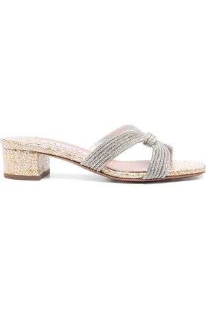 Aquazzura Sandali Crystal Muse 35mm