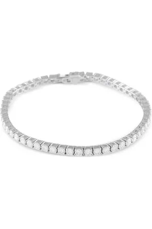 LB Exclusive Bracciale tennis in oro bianco 18 carati con diamanti