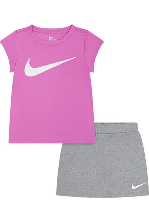 Nike Minigonna grigia sportiva