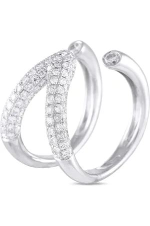 LB Exclusive Anello in oro bianco 18kt con diamanti Pre-owned
