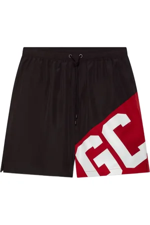 GCDS Costume da bagno con logo Essentials