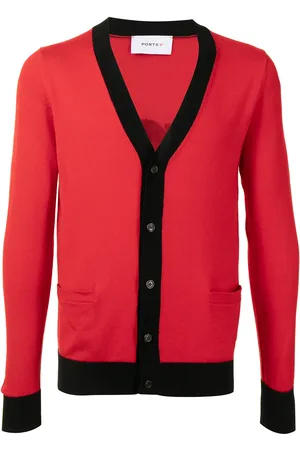 Ports V Cardigan con stampa