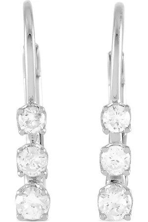 LB Exclusive Orecchini in oro bianco 14 carati con diamanti
