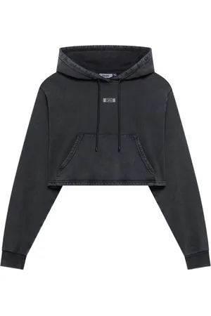 GCDS Felpa in cotone con cappuccio