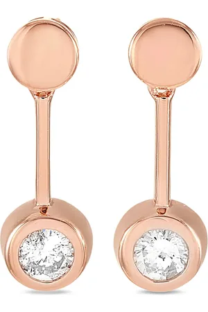 LB Exclusive Orecchini in oro 14 carati con diamanti
