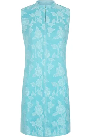 SHANGHAI TANG Abito corto con motivo jacquard