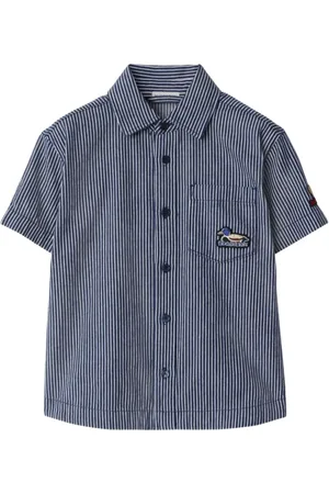 Burberry Camicia denim a righe
