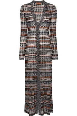 Missoni Cardigan lungo a righe