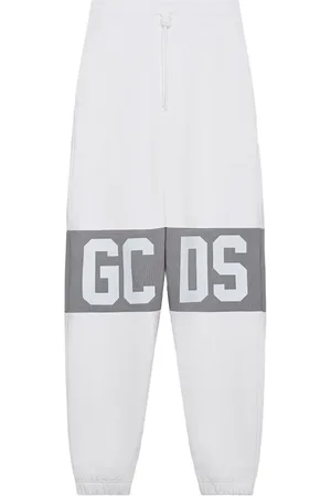 GCDS Pantaloni sportivi in cotone con logo