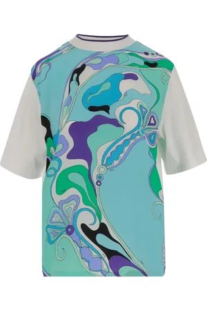 Puccini T-shirt con stampa Orchidee