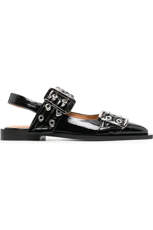 Ganni Ballerine con occhielli 20mm