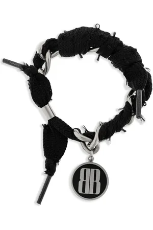 Balenciaga Bracciale con ciondoli logo