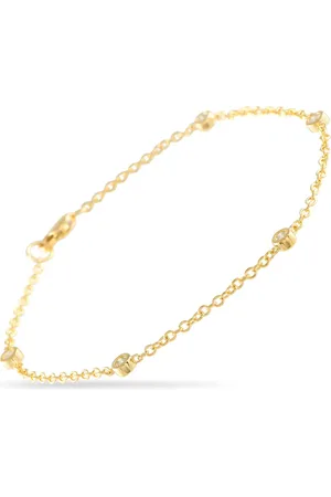 LB Exclusive Bracciale in giallo 14 carati con diamanti