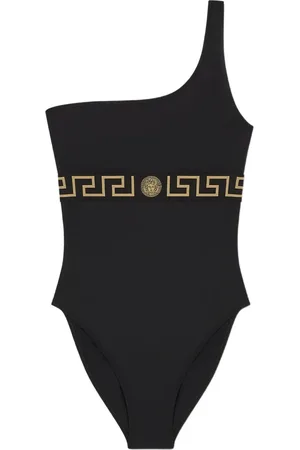 VERSACE Costume da bagno con orlo Greca