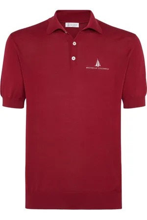 Brunello Cucinelli Polo con logo