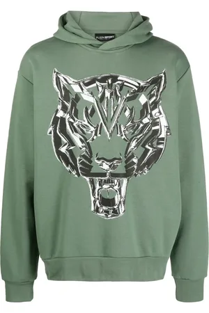 Philipp Plein Felpa Chrome Tiger