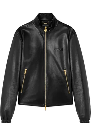 VERSACE Giacca in pelle