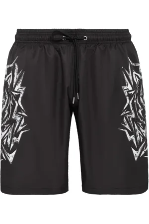 Philipp Plein Costume da bagno con stampa grafica