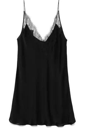 CARINE GILSON Camicia da notte in seta