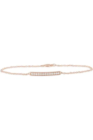 LB Exclusive Bracciale in rosa 14 carati con diamanti