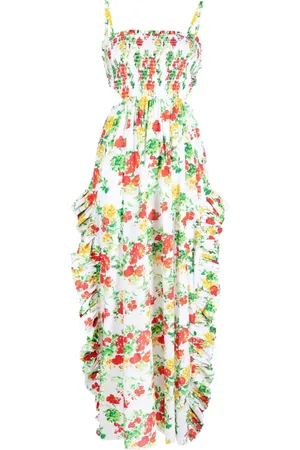 Caroline Constas Abito a fiori