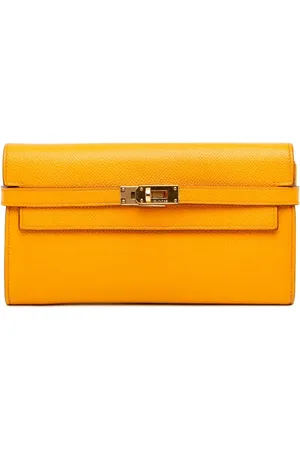 Hermès Portafoglio Kelly Longue in pelle Epsom 2012